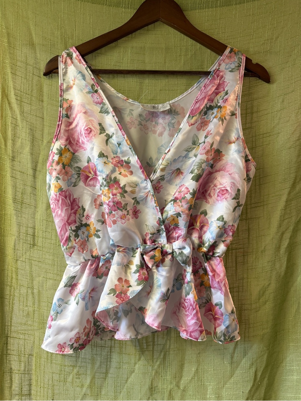 Vintage Floral Tank Top